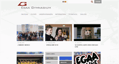Desktop Screenshot of egaa-gym.dk